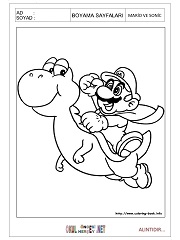 Mario And Sonic boyama sayfaları